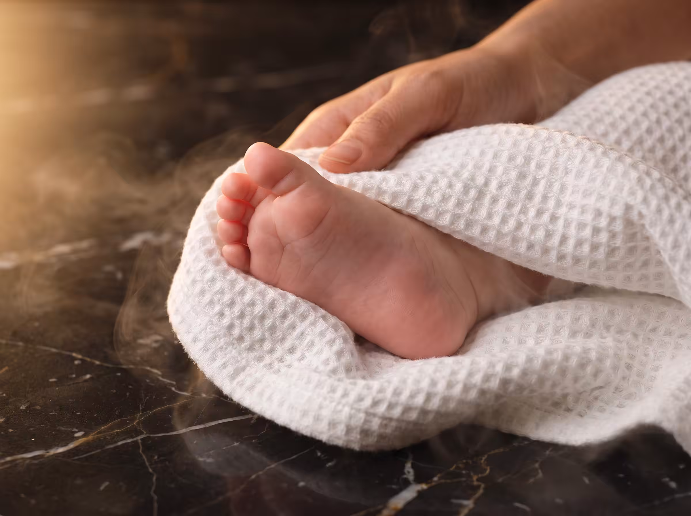 Sanfte Hautpflege für Kinder nach dem Duschen mit SHOWR